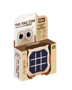 Top Fun 2in1 Tic-Tac-Toe Portable Game G66-6 Owl
