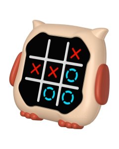 Top Fun 2in1 Tic-Tac-Toe Portable Game G66-6 Owl