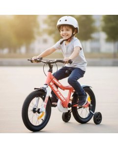 R for Rabbit Cruize Bicycle For Kids 16 Inch Peach BLCRPE16