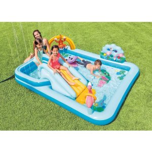 Intex Jungle Adventure Slide Kiddie Spray Wading Pool