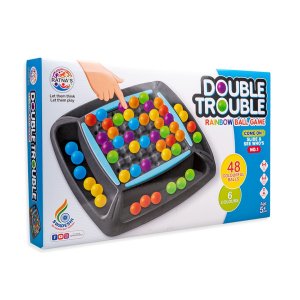 Ratna's Double Trouble Colourful Rainbow Ball Game