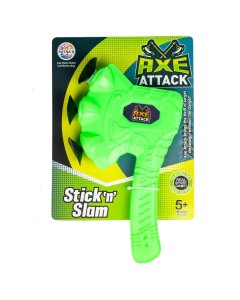 Ratna's Axe Attack Stick n Slam Plastic Toy Green