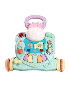 SteelBird Musical Moo Push Walker Aqua