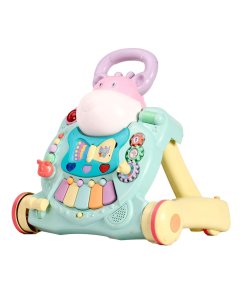 SteelBird Musical Moo Push Walker Aqua