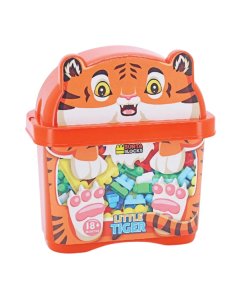 Sunta Building Blocks Animal Storage Box Little Tiger
