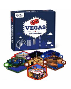 Vegas Dice Strategy Board Game
