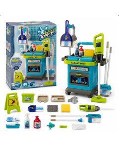 Xiong Cheng Cleaning Trolley Playset