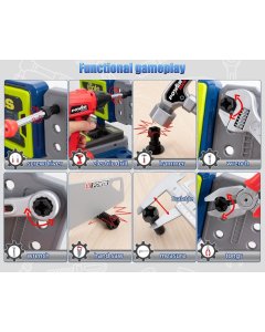 Xiong Cheng Top Tool Playset