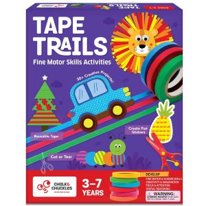Chalk & Chuckles Tape Trails Art and Craft Kit