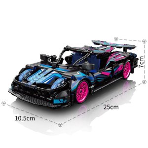 TF DIY Blocks Pull Back Car (473 Pieces)
