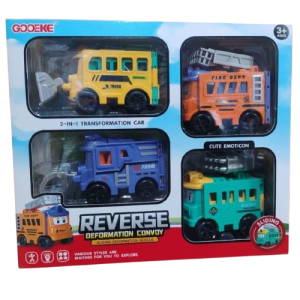 Gooeke Reverse Deformation Convoy 2in1 Transformation Car