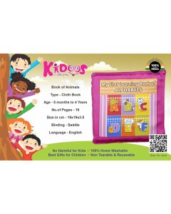 HKU My First Book Of Alphabet Cloth Book for Kids