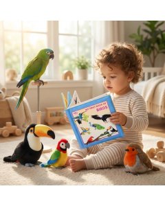 HKU My First Book Of Birds Cloth Book for Kids