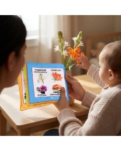 HKU My First Book Of Flowers Cloth Book for Kids