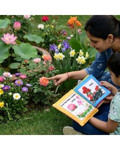 HKU My First Book Of Flowers Cloth Book for Kids