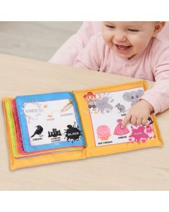 HKU My First Book Of Size, Shape & Color Cloth Book for Kids