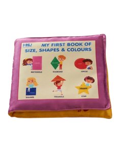 HKU My First Book Of Size, Shape & Color Cloth Book for Kids
