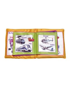 HKU My First Learning Book Of Transport Cloth Book for Kids