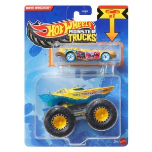 Hot Wheels Monster Trucks Wave Wrecker JJT62