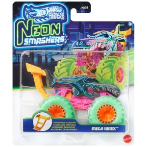 Hot Wheels Neon Smashers Monster Trucks Mega Wrex JMV60