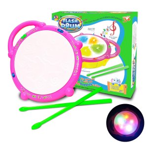 KV Toys Multicoloured Flash Drum