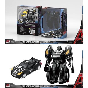 ZD Toys Marvel Black Panther Transforming Mech Suit Vehicle Car Action Figure