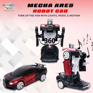 Wonder Toys Mecha Ares Robot Car