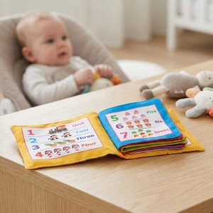 HKU My First Book Of Numbers Cloth Book for Kids