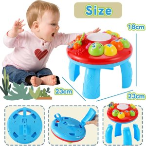 Open Ended Caterpillar Learning Table
