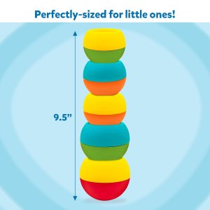 Skillmatics Build and Bop Stacking & Toppling Toy