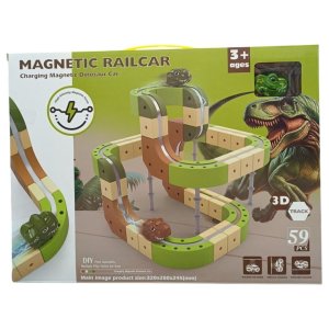 TF Magnetic Railcar 3D Track 59 Pieces