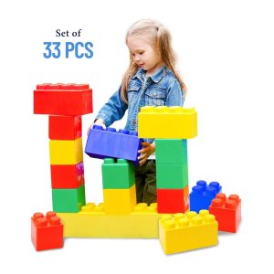 Toy Park Jumbo Blocks 33 Pieces