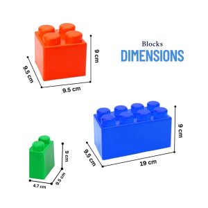 Toy Park Jumbo Blocks 75 Pieces