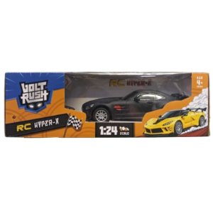 Veva Toys Rc Hyper-X 1:24 Scale Black Sports Car