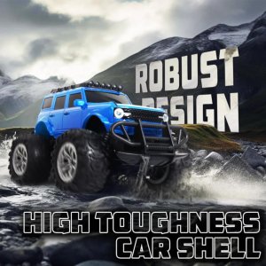 Veva Toys Rc Beast X 1:18 Scale Blue