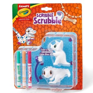 Crayola Luxor Scribble Scrubbie Pets Dino Stevie & Rod