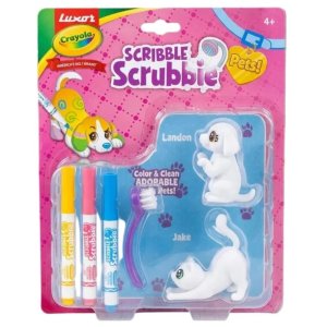 Crayola Luxor Scribble Scrubbie Pets Landon & Jake
