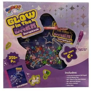 Crazian Zoo Glow in The Dark Scrapbook