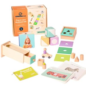 Curious Cub Montessori Learning Wooden Toys Level 5