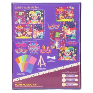 Delhi Toy Company Carnival Foam Mosaic Art