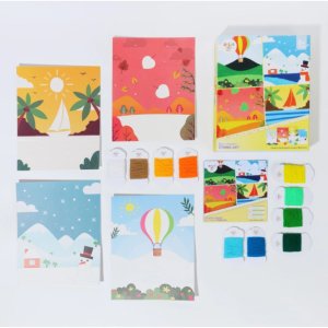 Delhi Toy Company Four Seasons String Art