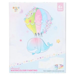 Delhi Toy Company Whimsical Watercolour Painting