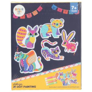 Delhi Toy Company alebrijes 3D Dot Painting