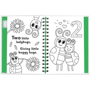 TF Early Learning Paint with Water Animal Friends Counting