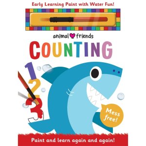 TF Early Learning Paint with Water Animal Friends Counting