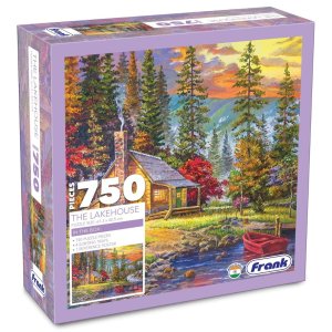 Frank The Lakehouse Jigsaw Puzzle (750 Pieces)