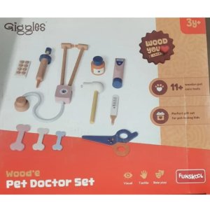 Funskool Giggles Wood'e Pet Doctor Set