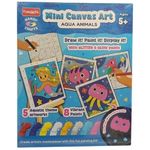 Funskool Mini Canvas Art Aqua Animal