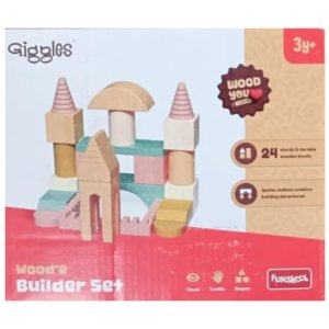 Fuskool Wood'e Builder Set