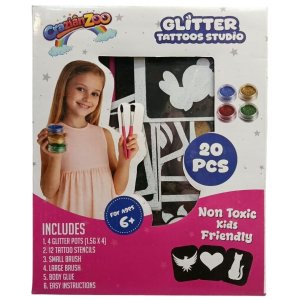 Crazian Zoo Glitter Tattoos Studio